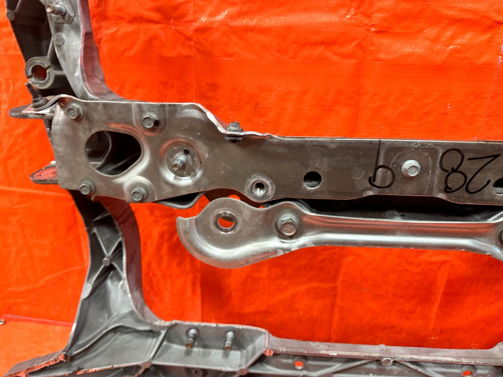 14 20 INFINITI Q50 17 20 Q60   FRONT ALUMINUM SUB FRAME CROSSMEMBER OEM #28919