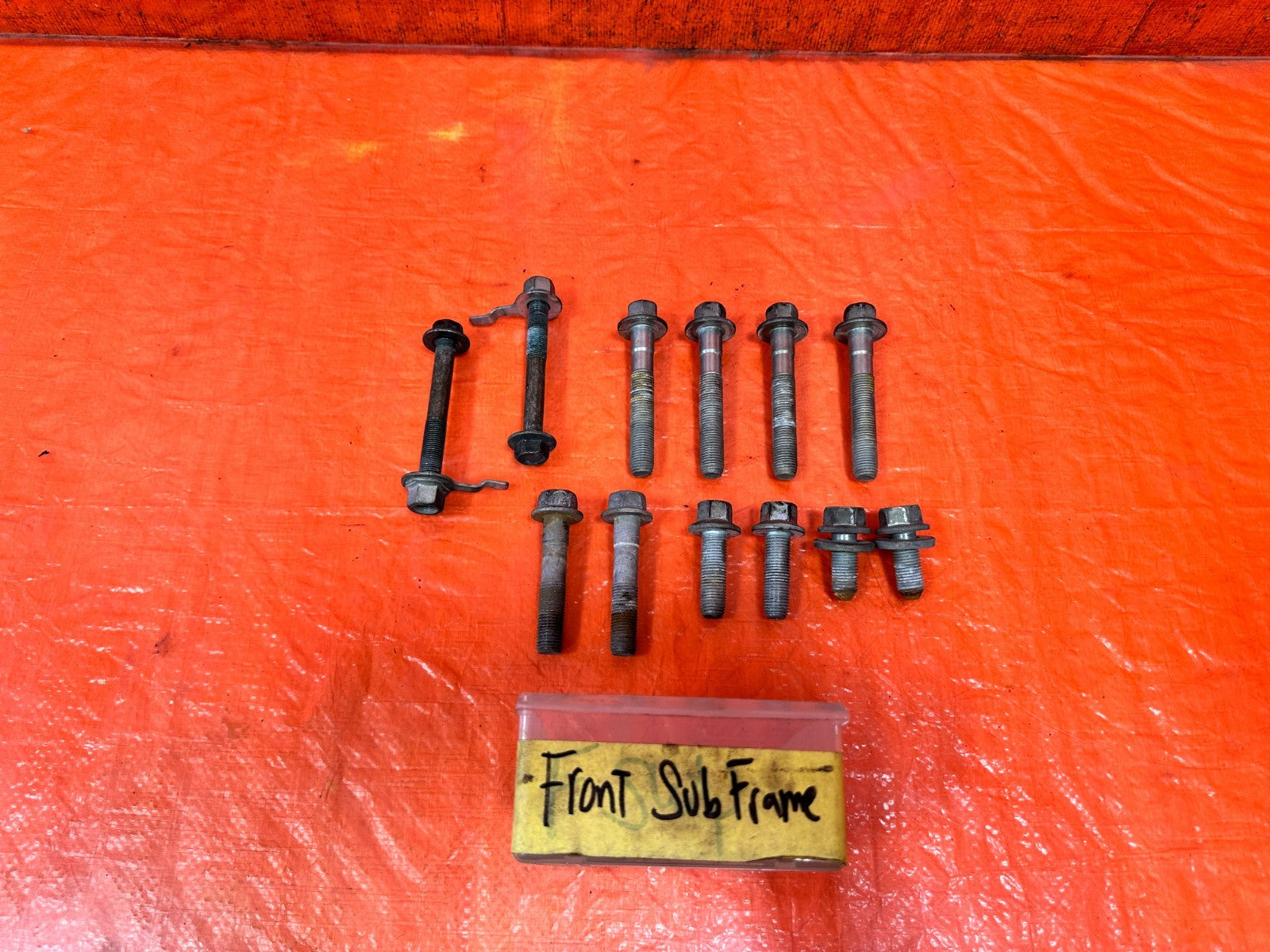 18 22 HONDA ACCORD 1.5L   FRONT SUBFRAME CROSSMEMBER K FRAME BOLTS   OEM #3240