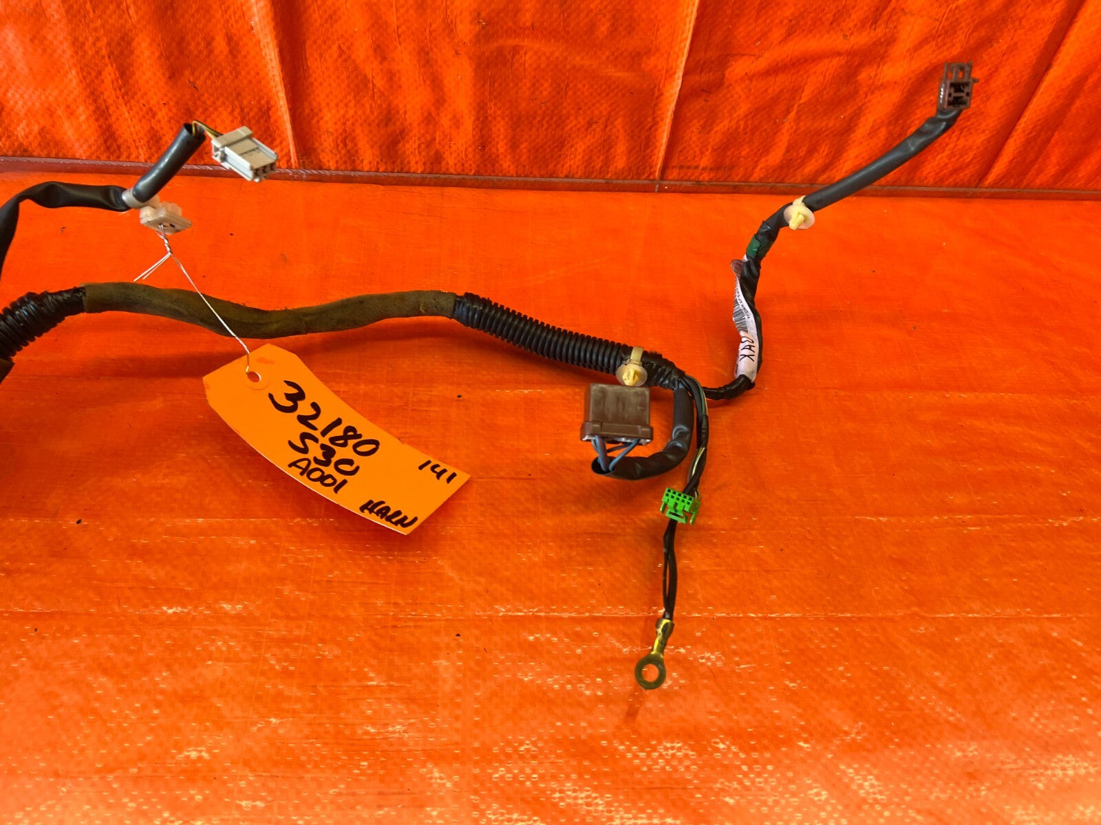 97 01 HONDA PRELUDE   AIR CONDITIONING AC HEATER CLIMATE CONTROL HARNESS   #1416