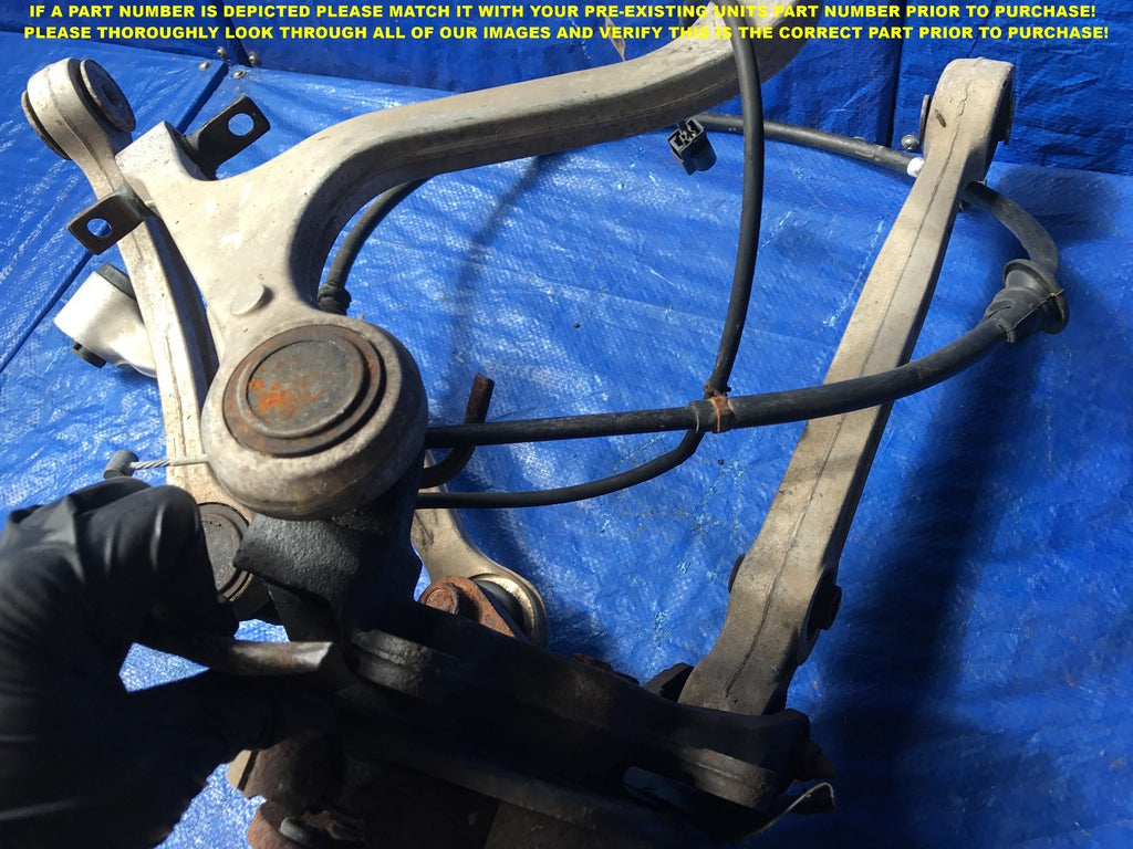 OEM 2003 2004 2005 MITSUBUSHI EVOLUTION DRIVER LEFT REAR KNUCKLE SPINDLE 100%4
