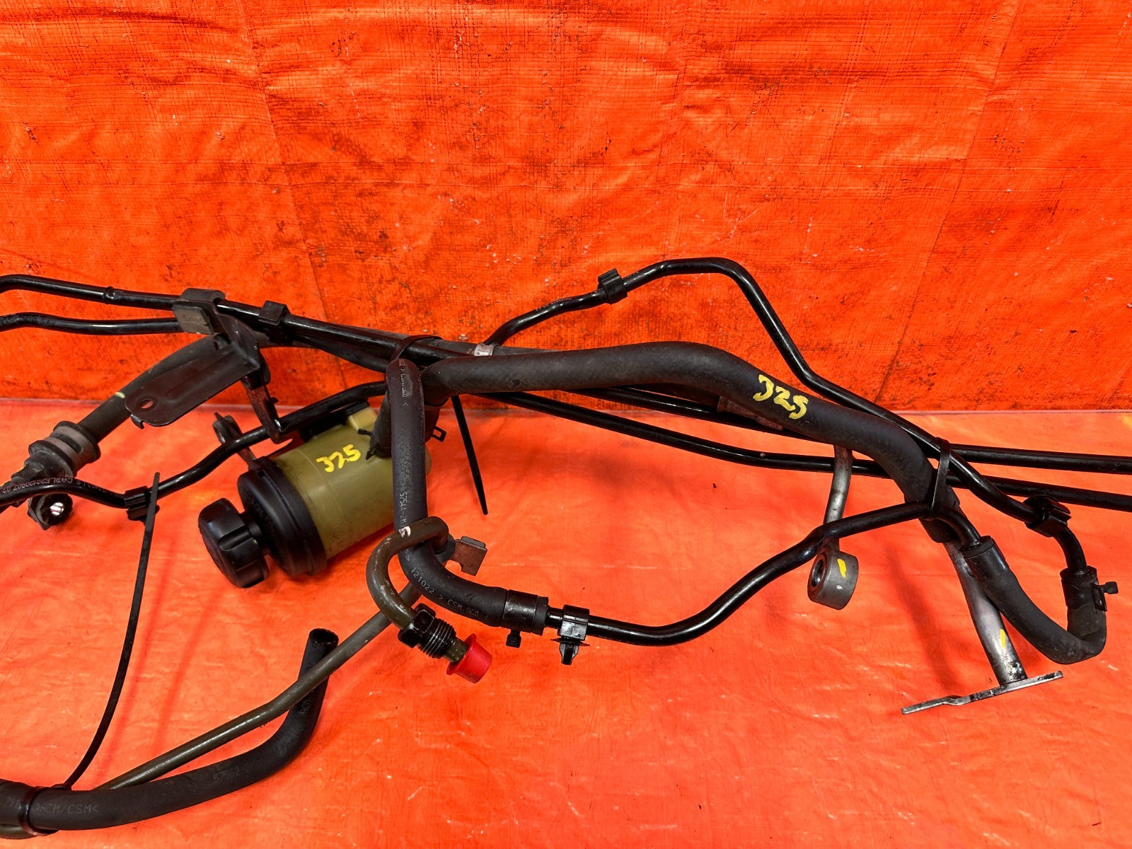 12 14 HYUNDAI GENESIS COUPE BK2 2.0L POWER STEERING LINES W/ RESERVOIR TANK  3255