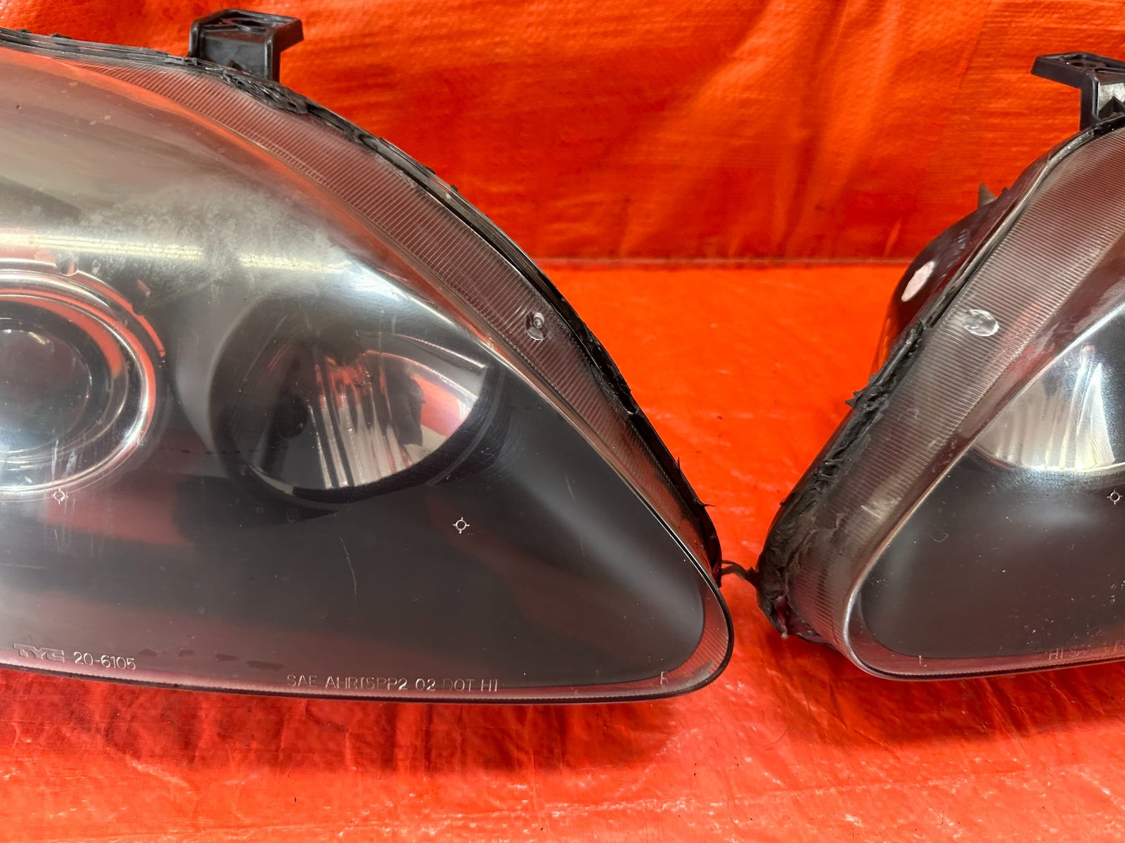 99 00 HONDA CIVIC   AFTERMARKET BRAND   PROJECTOR HEADLIGHT HEADLAMPS   #20213