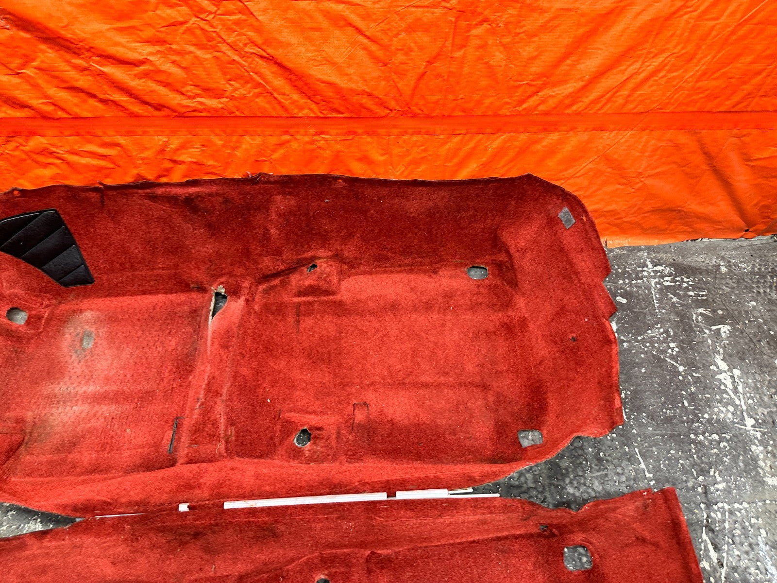 00-09 HONDA S2000 CONV 2.0L 2.2L F20C RED FLOOR CARPET MATS LEFT RIGHT OEM #S2K7