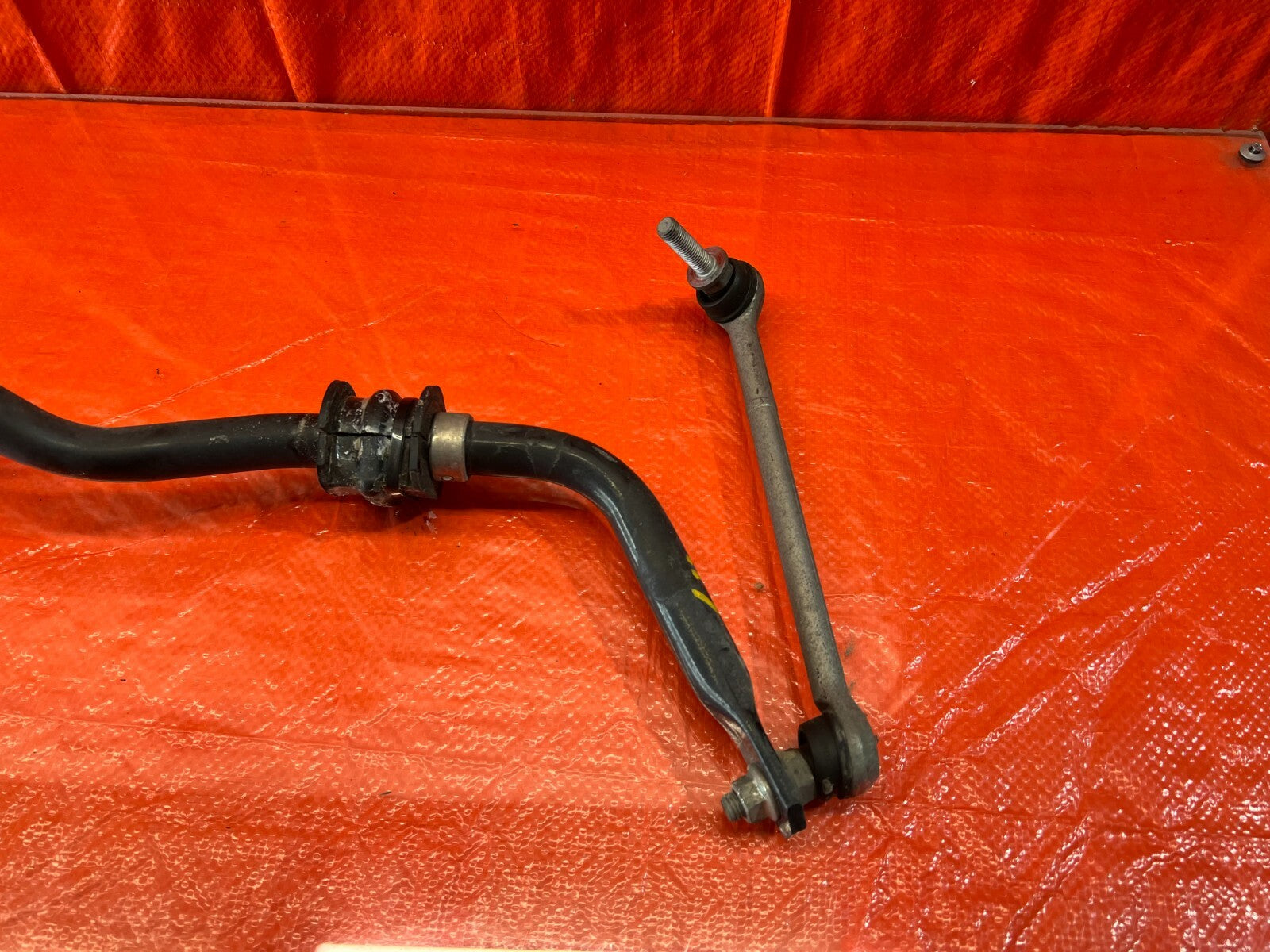 16 19 INFINITI Q50 RED SPORT 400   RWD   REAR SWAY ANTI ROLL STABILIZER BAR OEM4