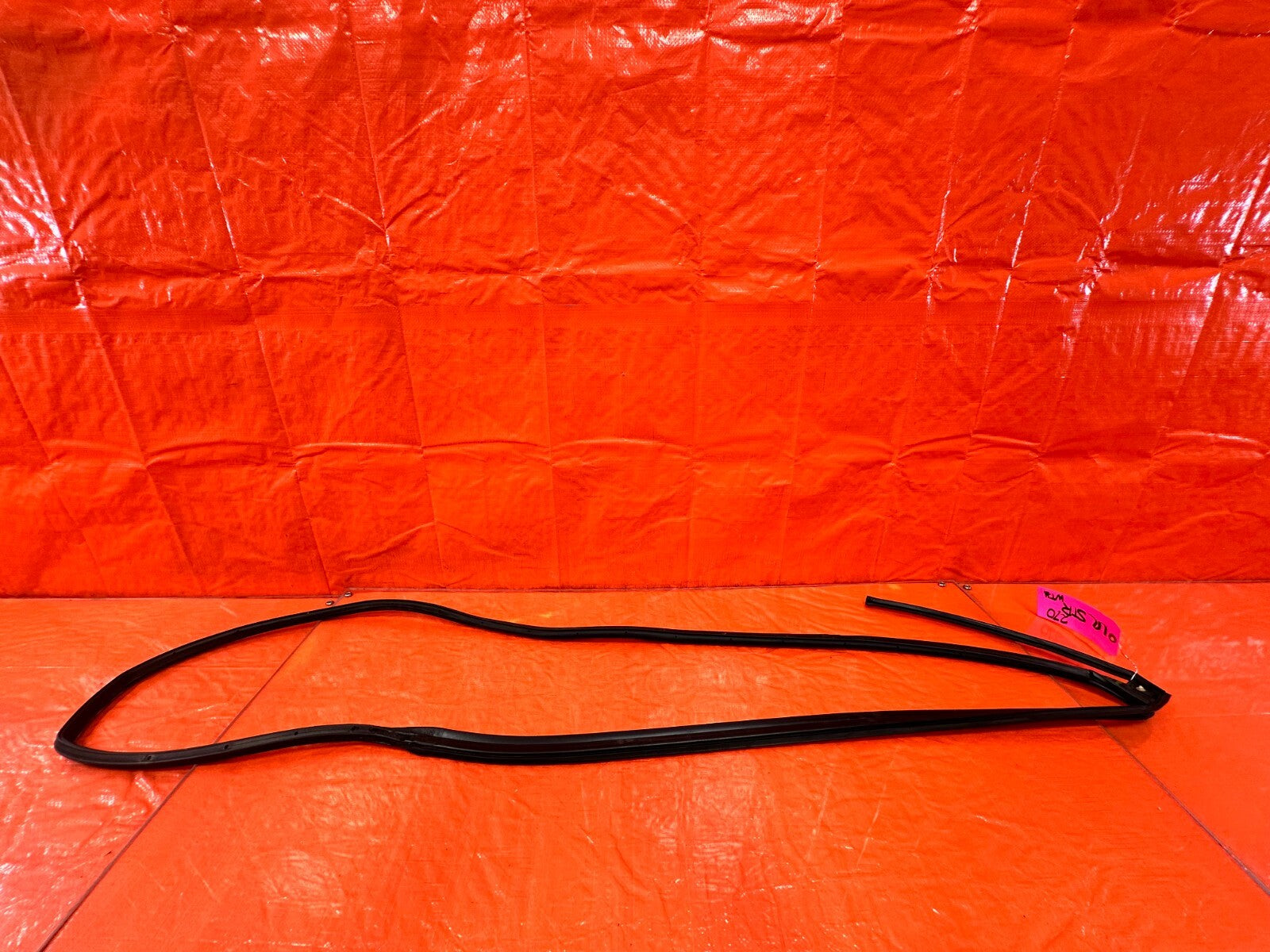 06 11 CIVIC 4D SEDAN DRIVER LEFT REAR DOOR WEATHER STRIP TRIM SEAL GASKET #27012
