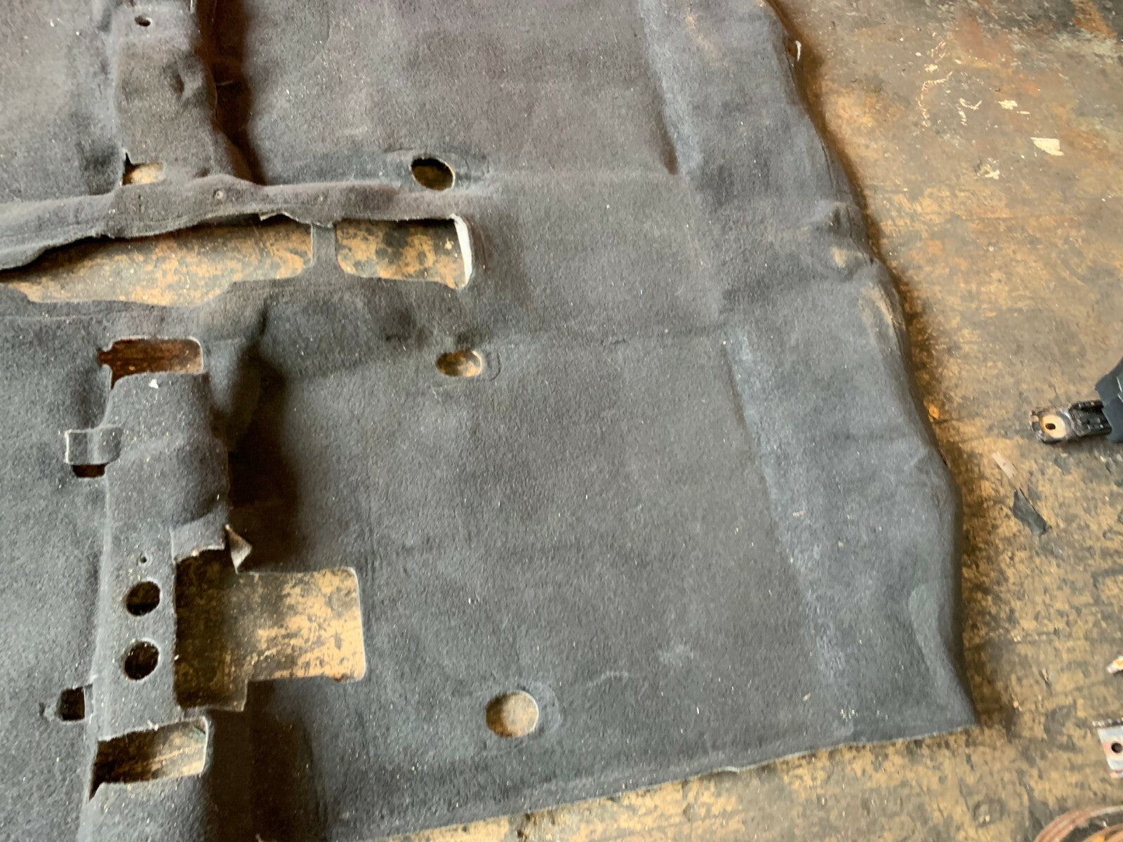 OEM 2008 HONDA CIVIC SI SEDAN   FA5 COMPLETE CARPET RUG ASSEMBLY   BLACK COLOR3