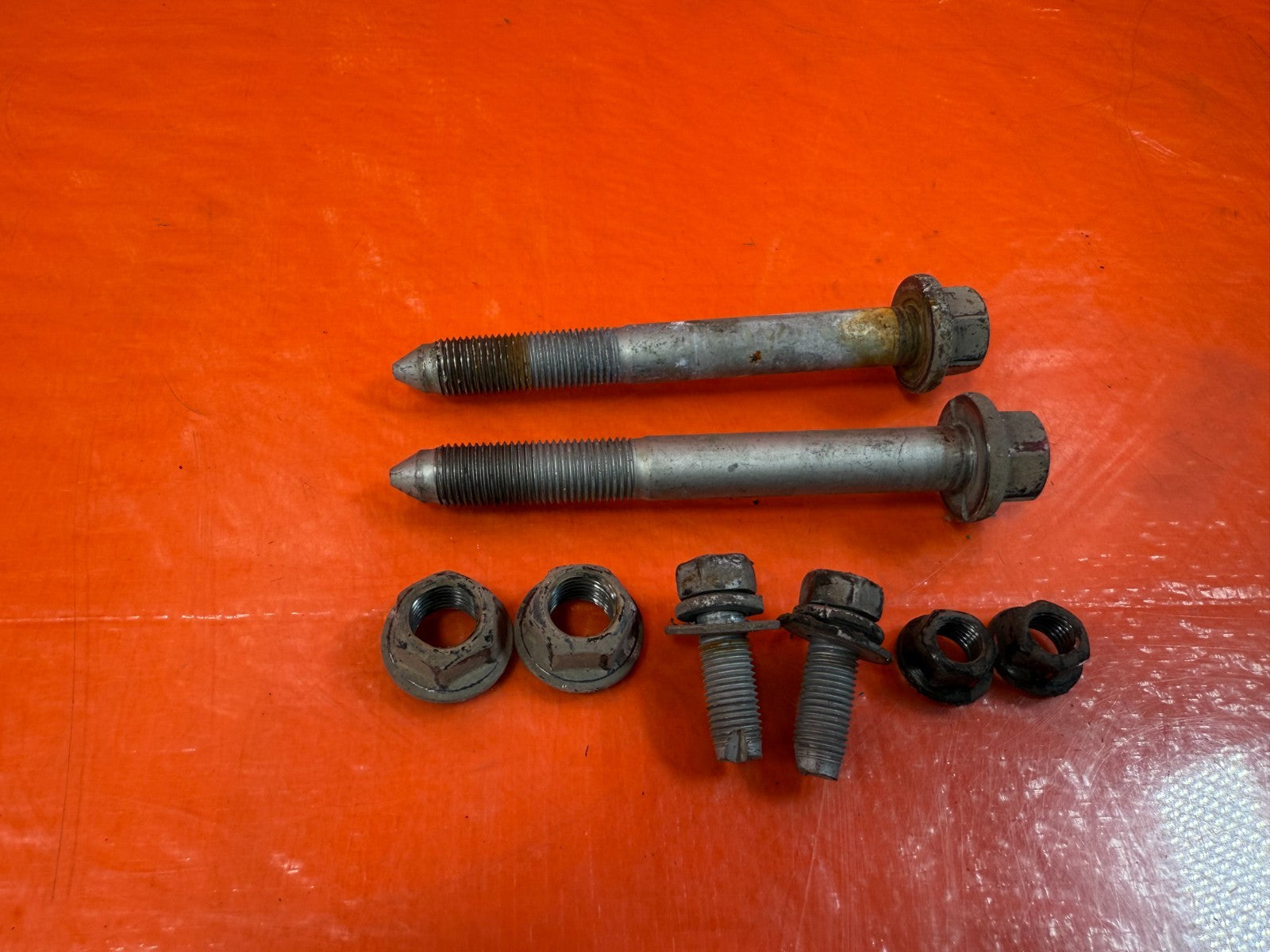 10 16 HYUNDAI GENESIS COUPE 3.8L   REAR SUBFRAME CROSSMEMBER CARRIER BOLTS 2992