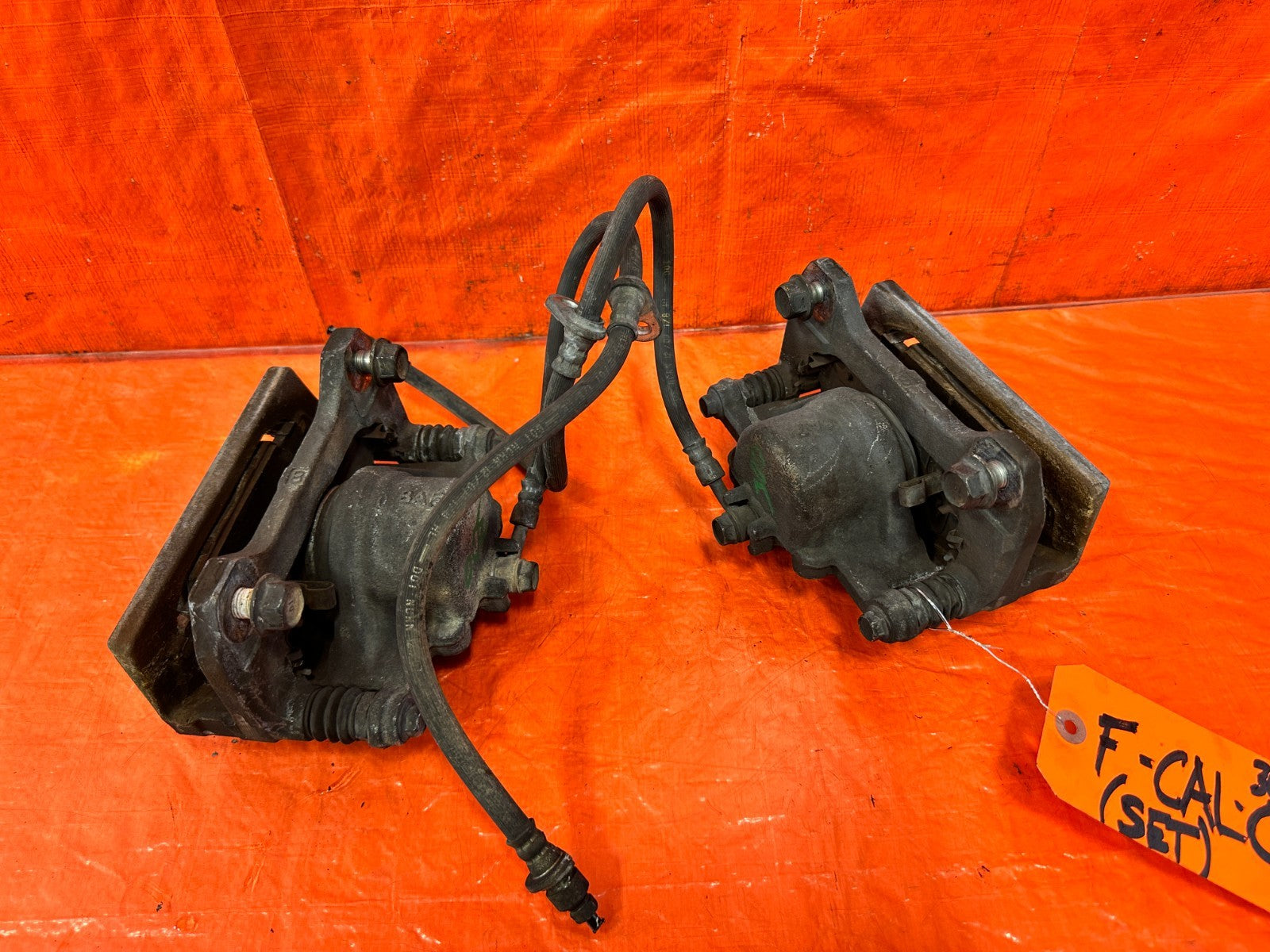 06 11 HONDA CIVIC SI   FRONT BRAKE CALIPER CALIPERS    LEFT AND RIGHT   OEM #3003
