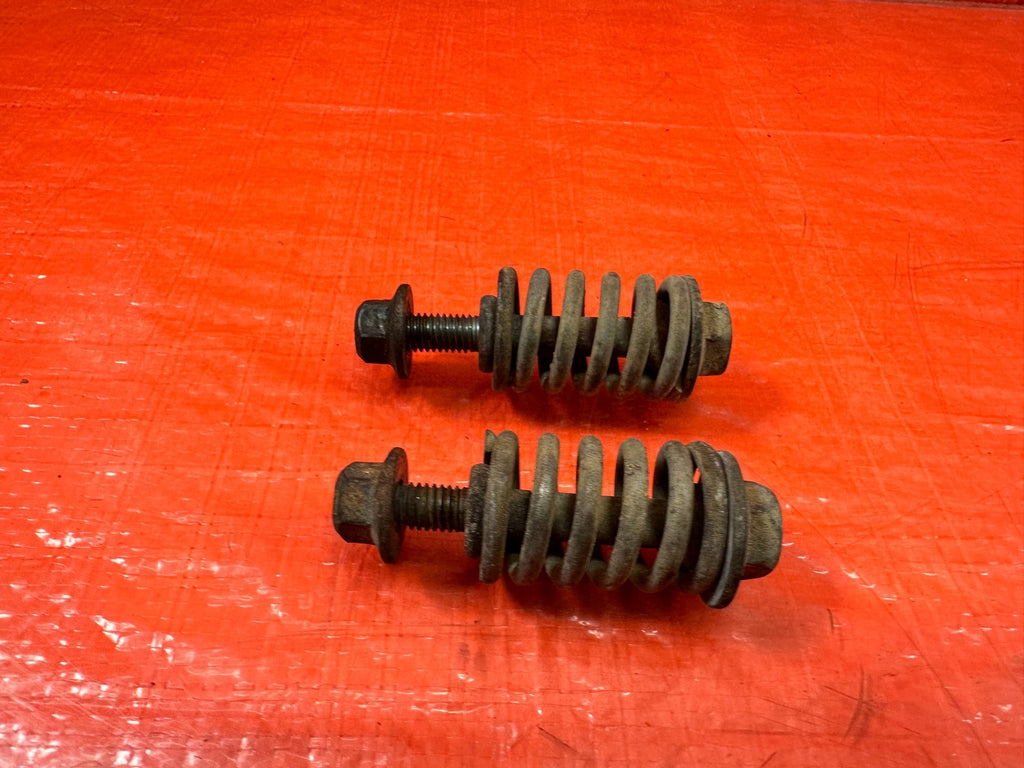 92 00 HONDA CIVIC EXHAUST MANIFOLD FLANGE BOLTS SPRING & NUTS HARDWARE OEM #2187