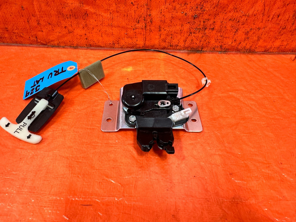 09 15 INFINITI G37 Q60 CONVERTIBLE REAR TRUNK LID LATCH LOCK ACTUATOR OEM #3292