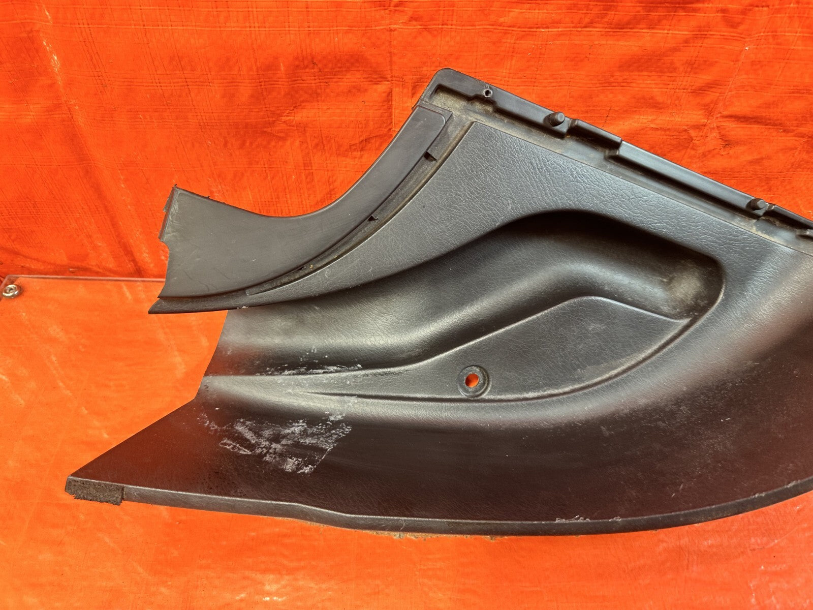 00 09 HONDA S2000   LEFT REAR SOFT TOP TRAY TRIM EXTENSION PANEL OEM FACTORY 2903
