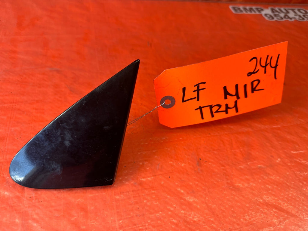 09 12 LEXUS ES350   LEFT EXTERIOR MIRROR TRIM COVER PLASTICS GARNISH   OEM #2445