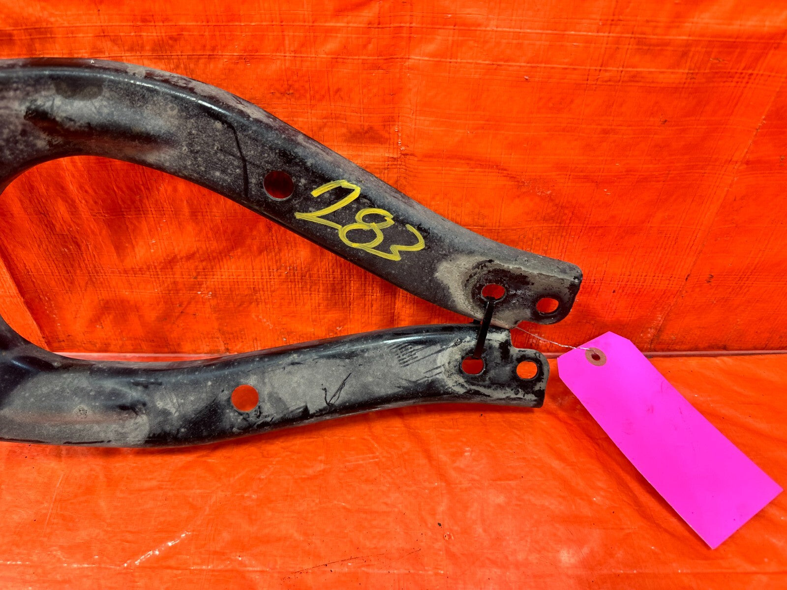 08 14 SUBARU IMPREZA WRX & STI REAR SUB FRAME BRACKETS BRACES BRACKET BRACE 2838