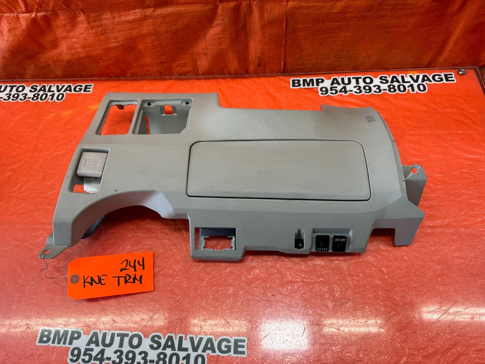 07 09 LEXUS ES350   KNEE TRIM UNDER STEERING COLUMN LOWER COVER   OEM #2449