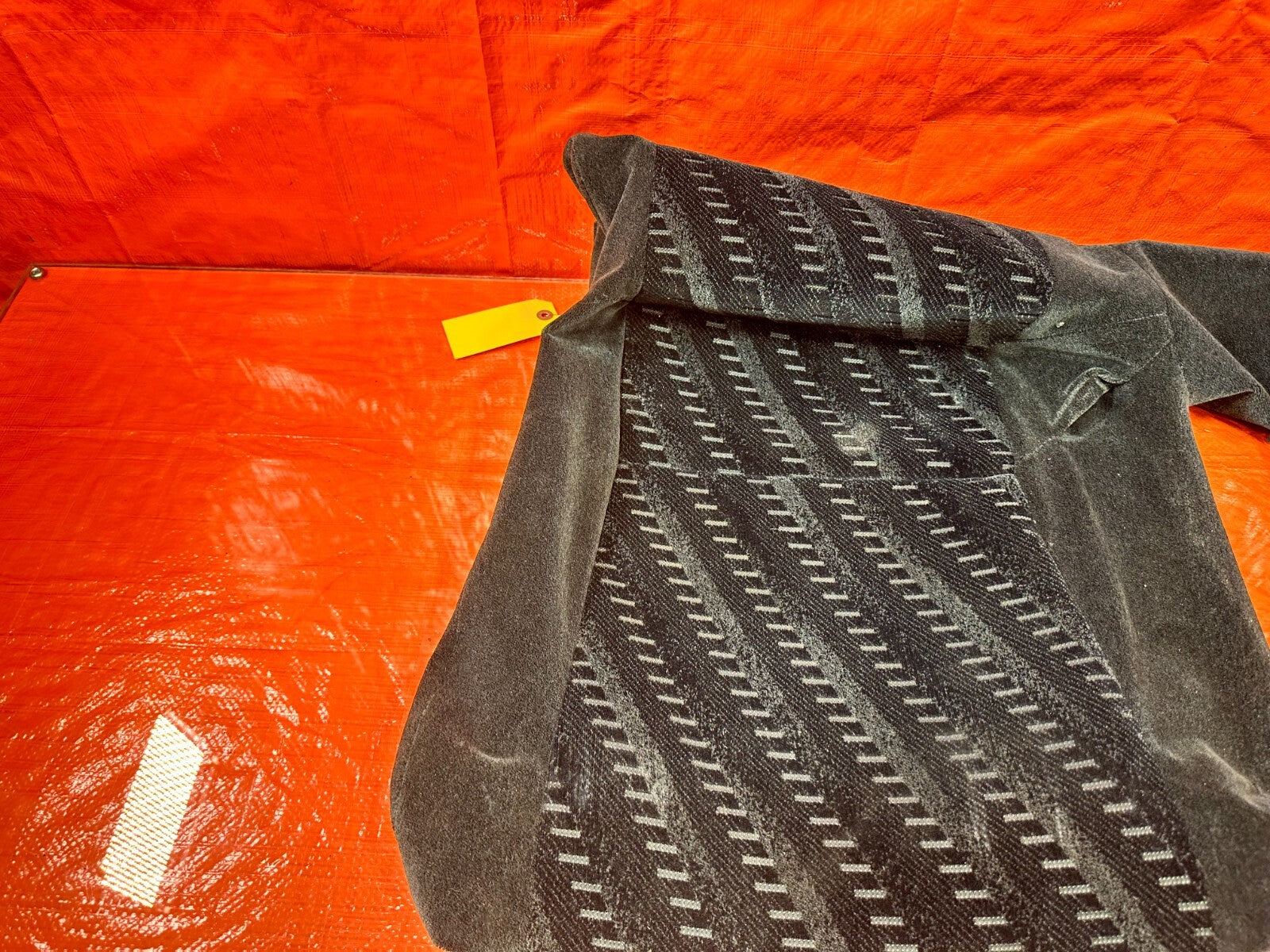 99 01 HONDA PRELUDE REAR LOWER SEAT COVER SKIN LEATHER WRAP CUSHION FABRIC OEM9