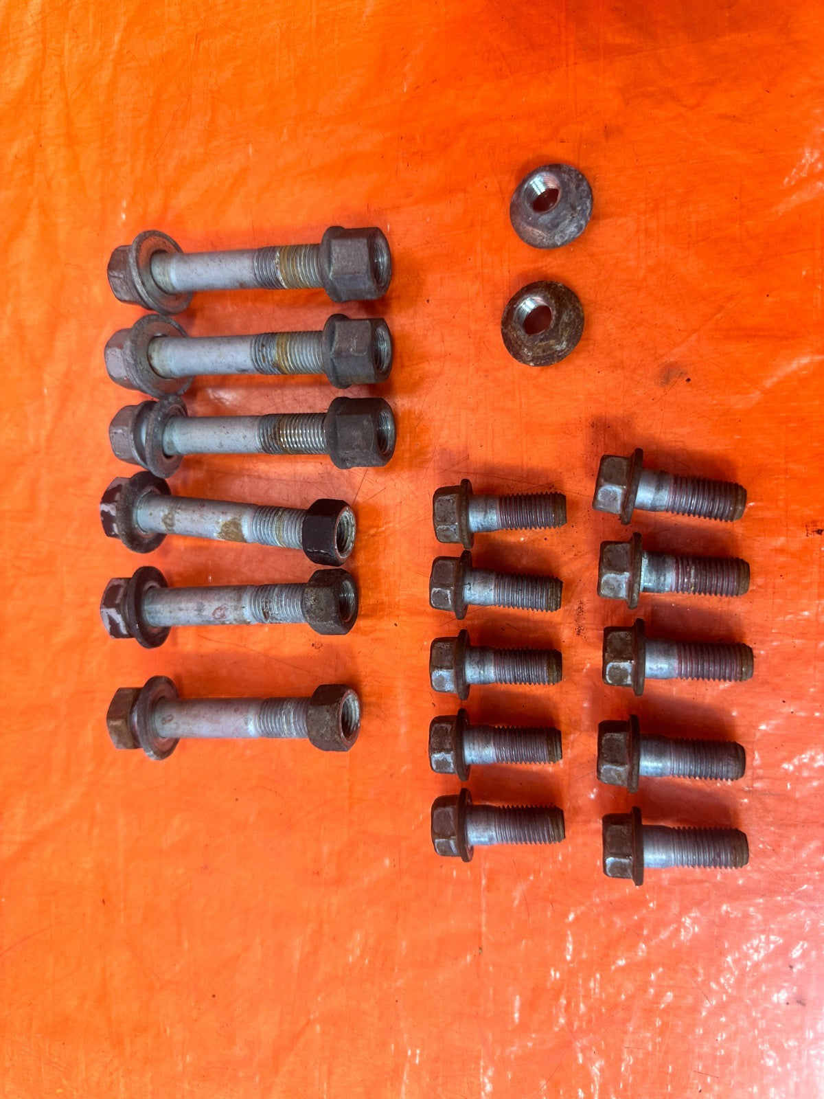 08 15 INFINITI G37 & Q60 DRIVESHAFT DRIVE SHAFT PROPELLER SHAFT BOLTS   OEM 3291