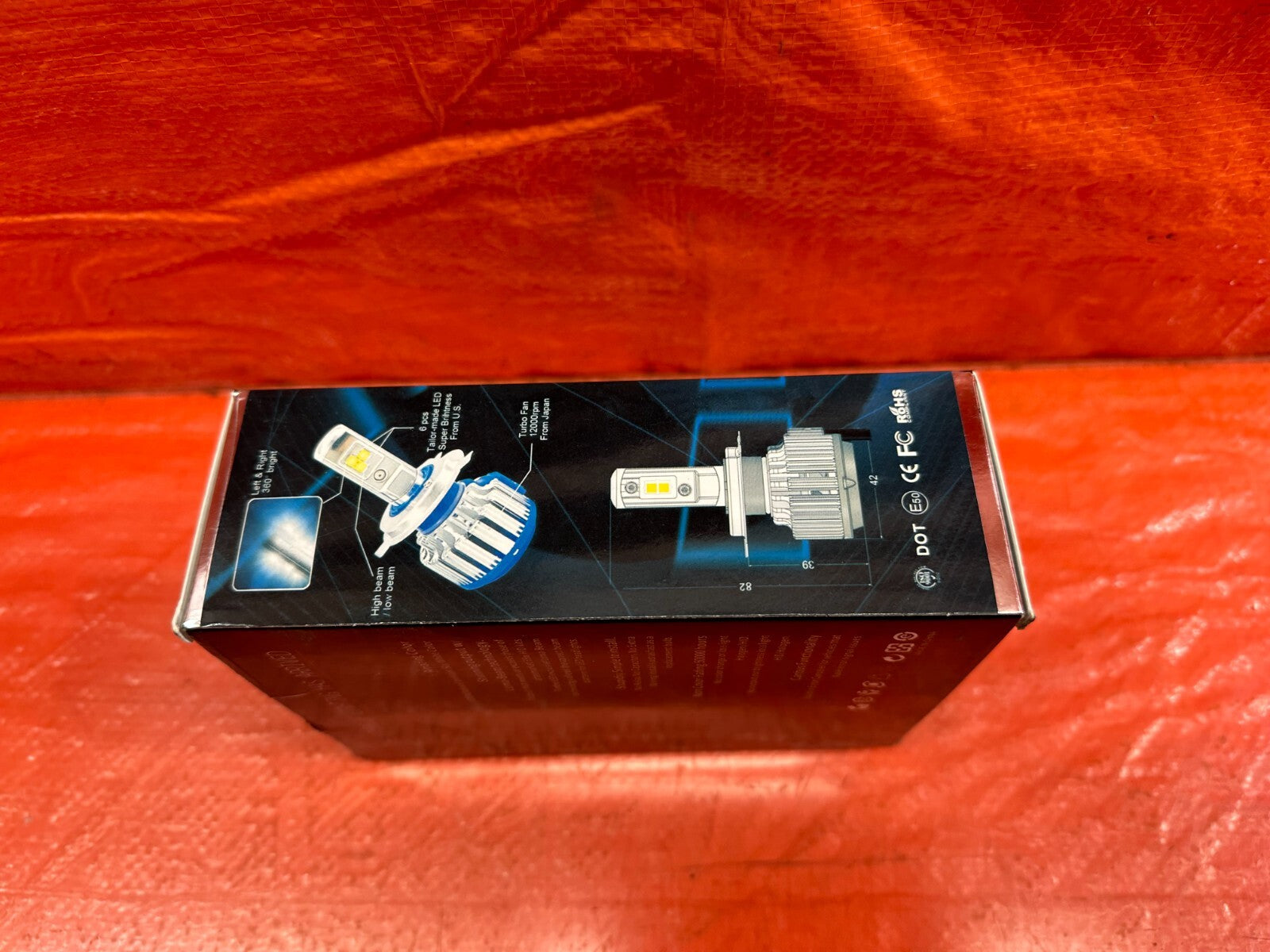 92 00 HONDA CIVIC   6000K H4   HI / LO   LED KIT   NEW IN THE BOX8