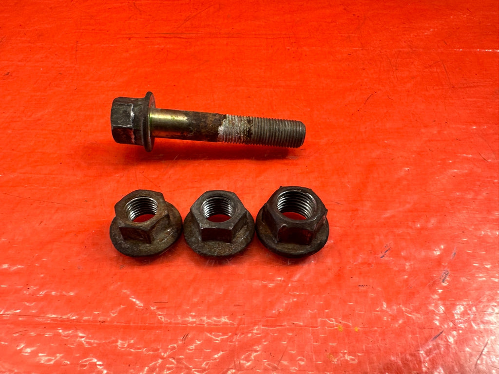 06 11 HONDA CIVIC SI UPPER TRANSMISSION MOUNTING BRACKET BOLTS HARDWARE OEM #1944