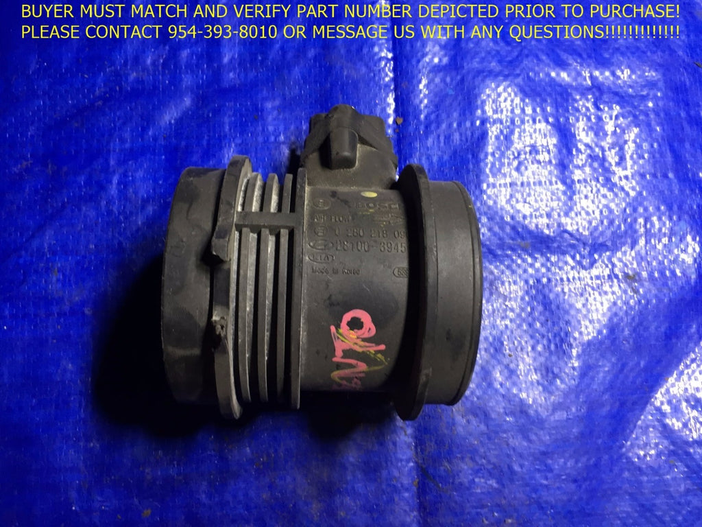 OEM 03 04 05 06 HYUNDAU SANTA FE MASS AIRFLOW METER SENSOR MAF 28100 394500