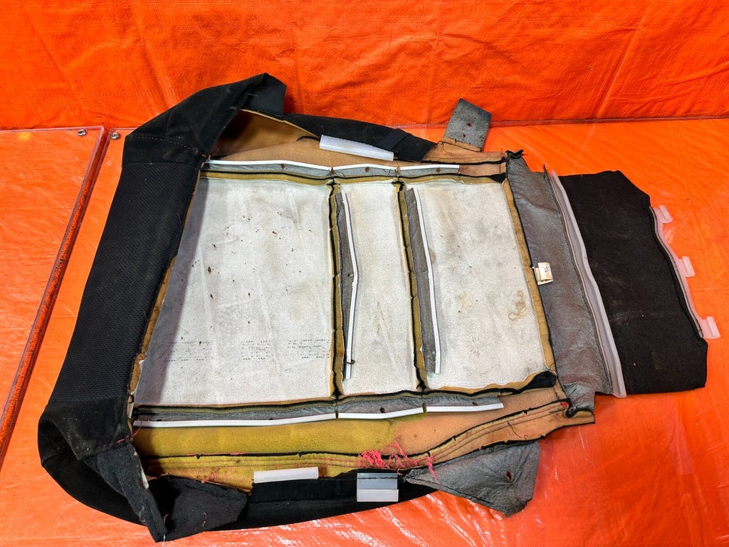06 11 HONDA CIVIC SI RIGHT FRONT LOWER SEAT SKIN CLOTH FABRIC COVER OEM #2871