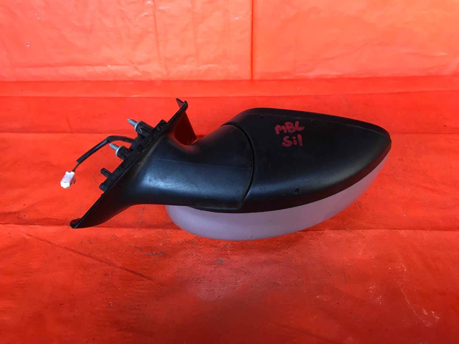 OEM 2017 17 NISSAN VERSA SEDAN PASSENGER RIGHT SIDE VIEW MIRROR   POWER   SILVER11