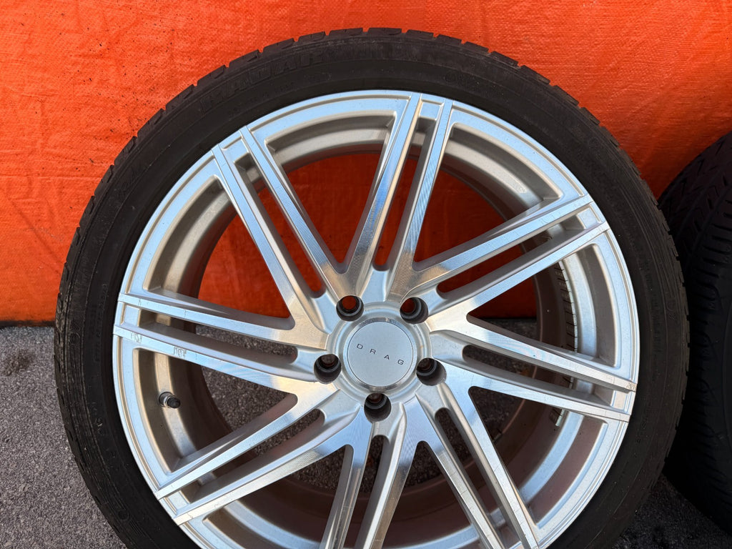 DRAG DR70 19 INCH WHEEL AND TIRE PACKAGE WHEELS   19x8 +32   19x9.5 +40  4