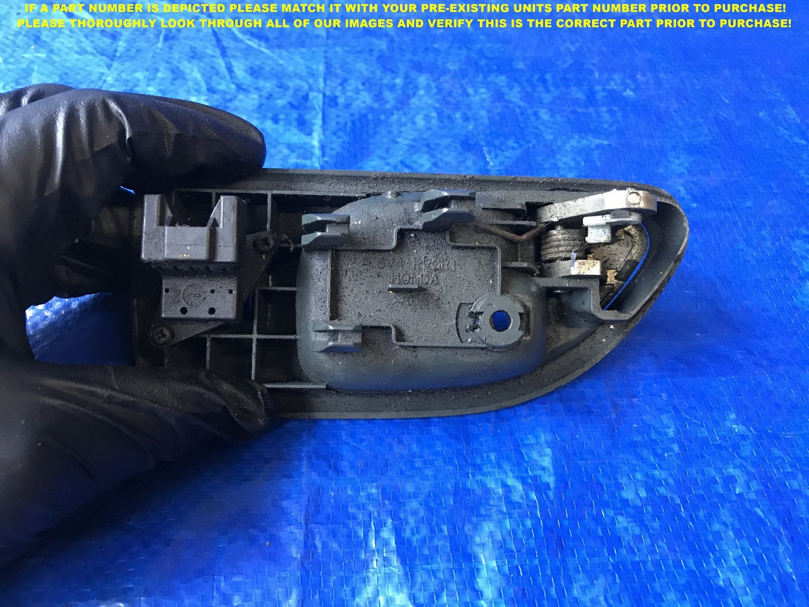 OEM 1994 1995 1997 HONDA ACCORD SEDAN PASSENGER RIGHT REAR INTERIOR DOOR HANDLE1
