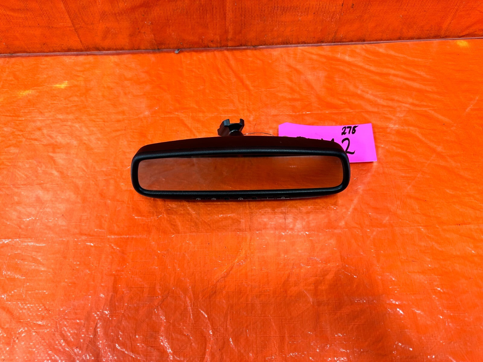 09 15 INFINITI G37 CONVERTIBLE REAR VIEW MIRROR W/ HOMELINK AND AUTO DIM OEM 2780