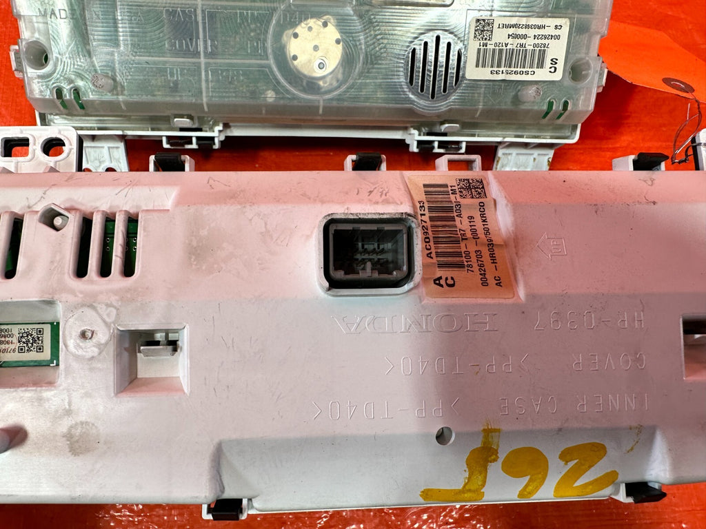 2013 13 HONDA CIVIC SI 2D COUPE   RED FACE   INSRTUMENT CLUSTER SPEEDOMETER OEM14