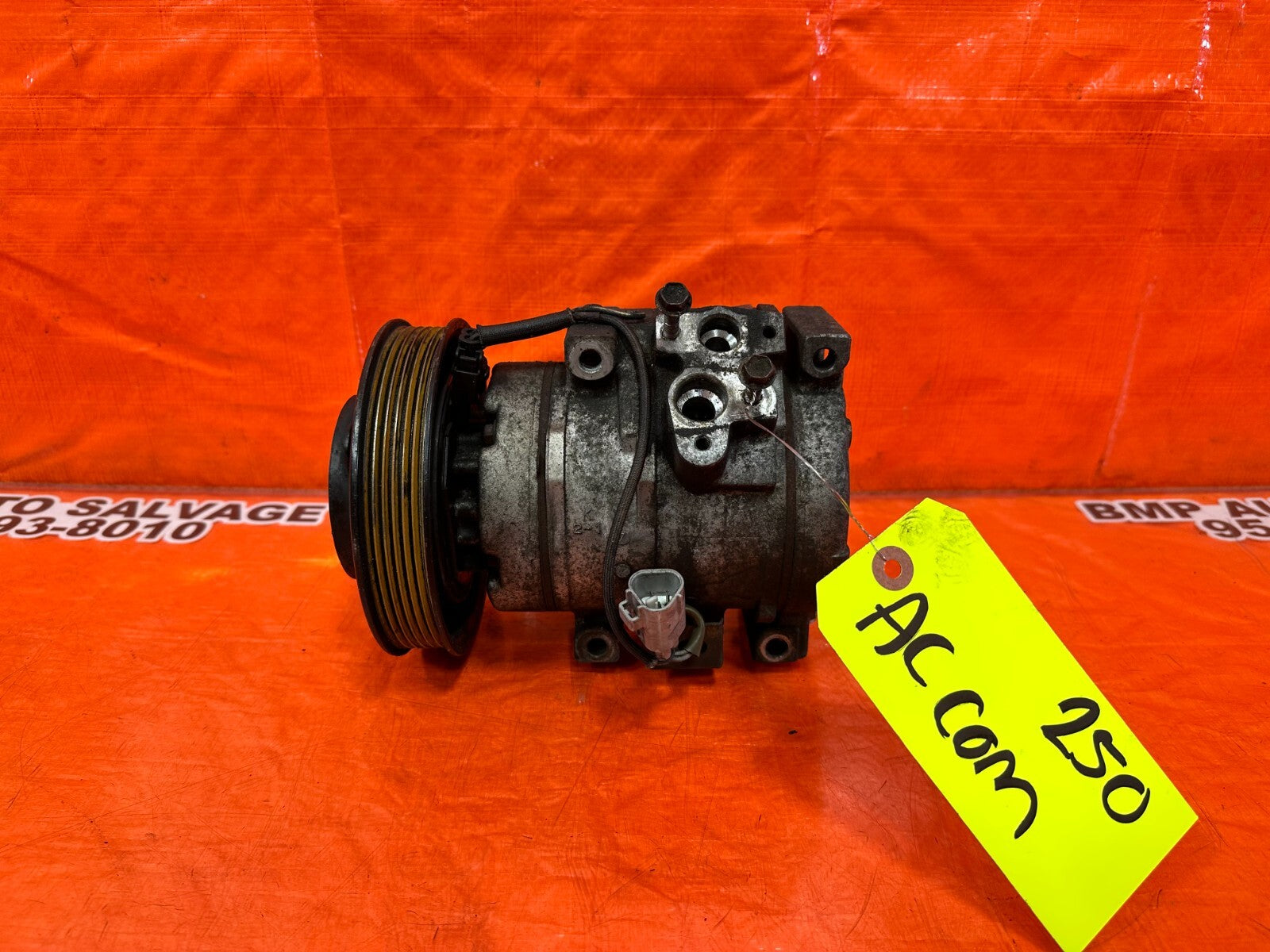 00 05 TOYOTA CELICA   HVAC AIR CONDITIONG AC COMPRESSOR PUMP   OEM FACTORY #2500