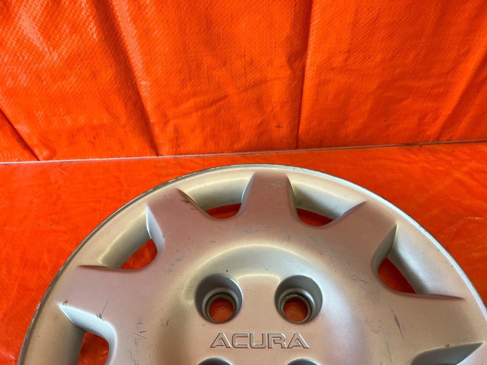 94 01 ACURA INTEGRA   9 SPOKE HUB CAP PLASTIC WHEEL COVER TRIM   OEM #119 16