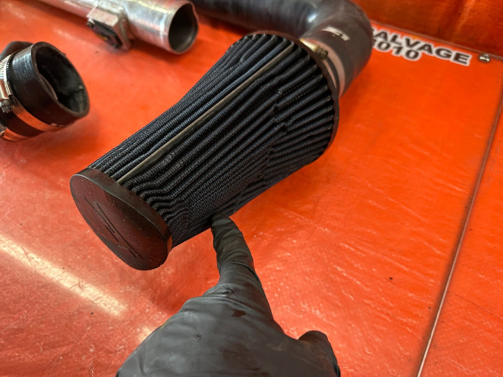 08 15 INFINITI G37 & Q60    2D COUPE   Z1 MOTOR SPORTS COLD AIR INTAKE   FLAW  6