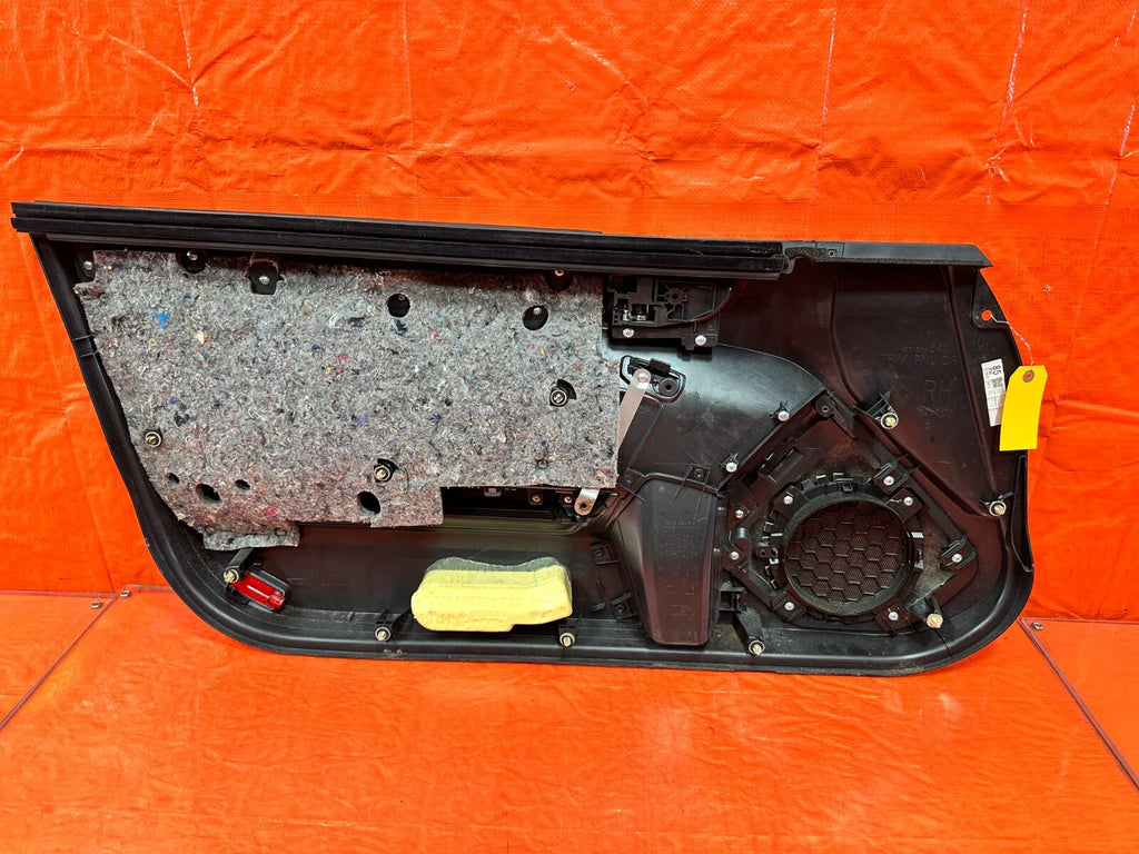14 16 SCION FRS   PASSENGER RIGHT FRONT DOOR PANEL CARD INSERT LINING   OEM #29312