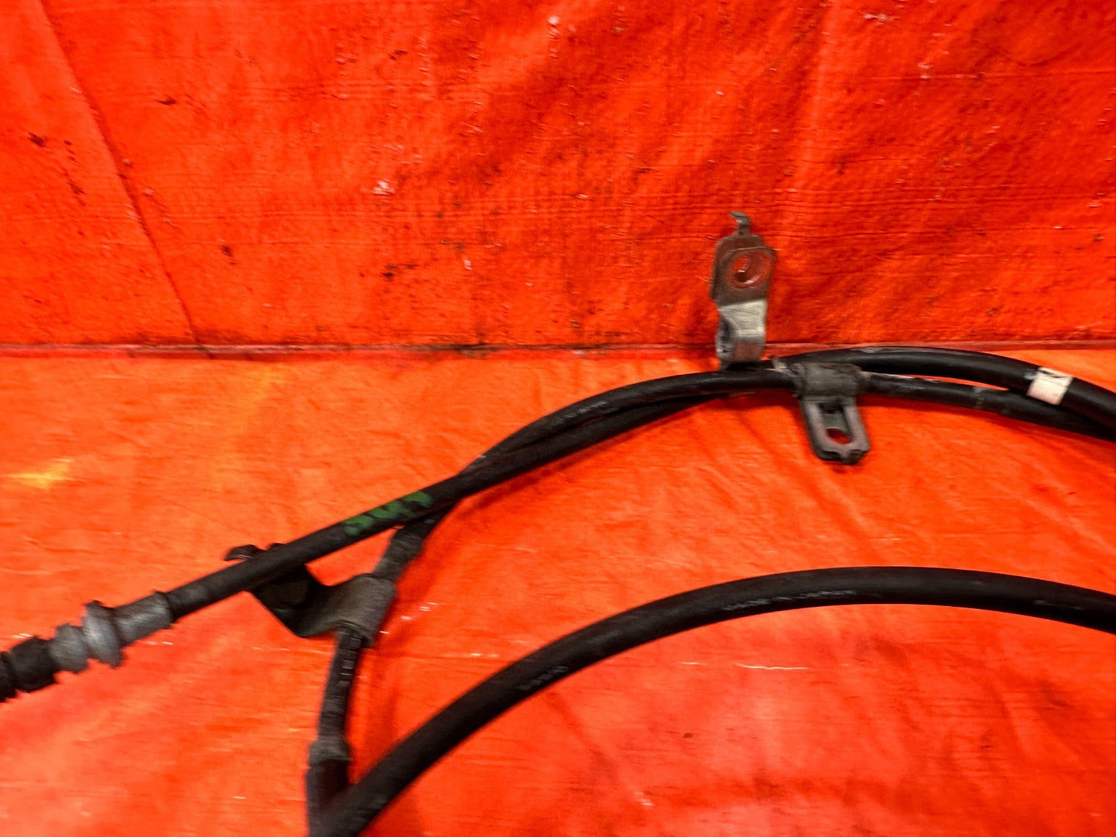 09 11 MAZDA RX8 RX 8EMERGENCY PARKING BRAKE CABLE SET CABLES LEFT RIGHT OEM 3038