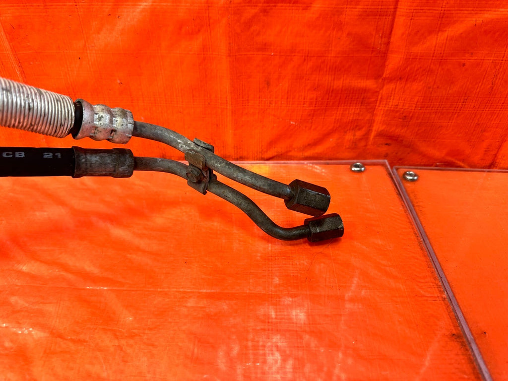 08 14 SUBARU IMPREZA WRX STI   EJ257 HIGH PRESSURE POWER STEERING HOSE LINE PIPE9