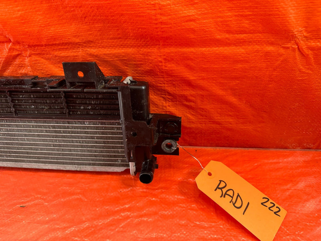16 20 INFINITI Q50 RED SPORT 400 VR30DDTT RADIATOR SUB COOLER   OEM FACTORY #2222