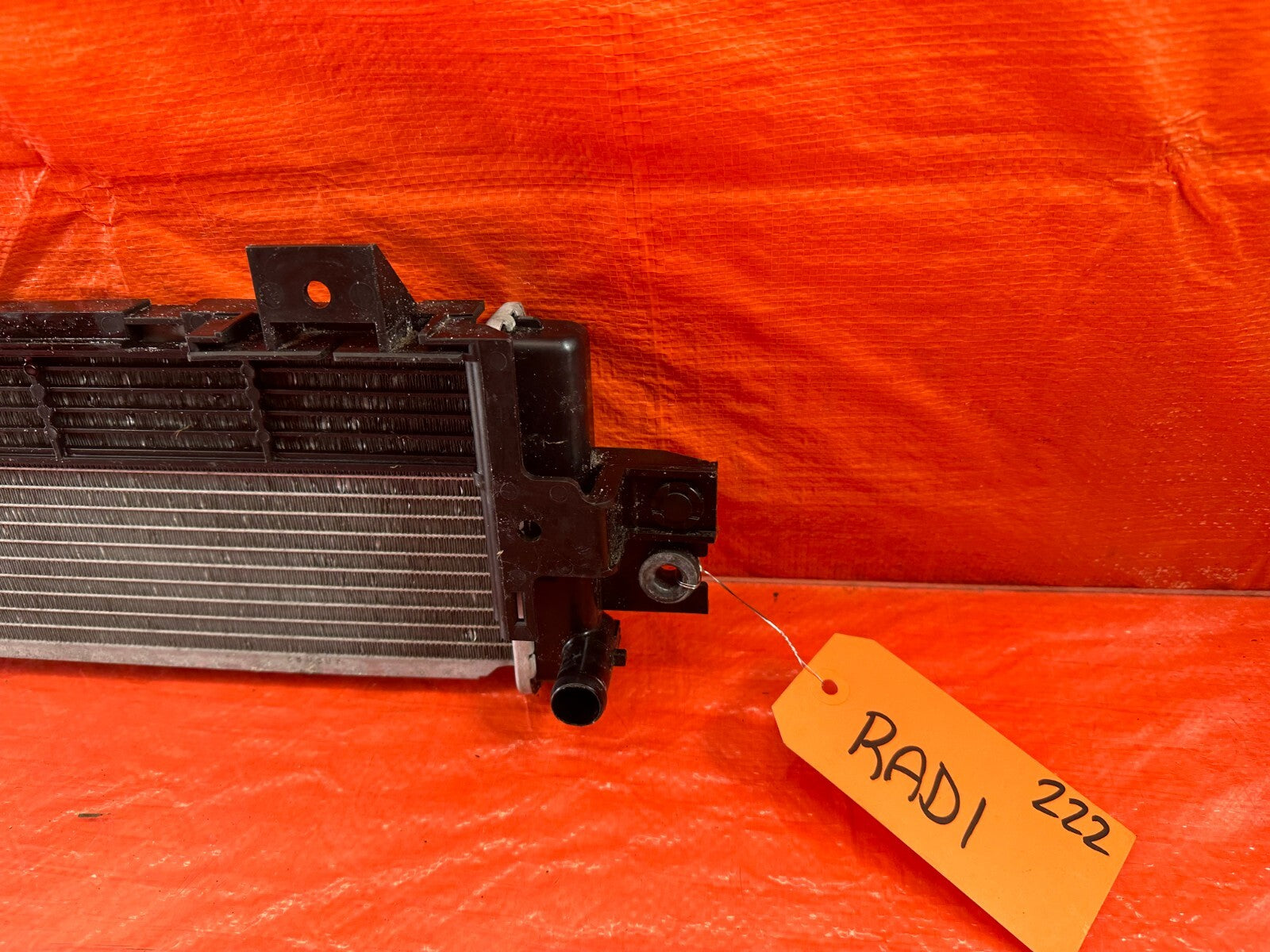 16 20 INFINITI Q50 RED SPORT 400 VR30DDTT RADIATOR SUB COOLER   OEM FACTORY #2222