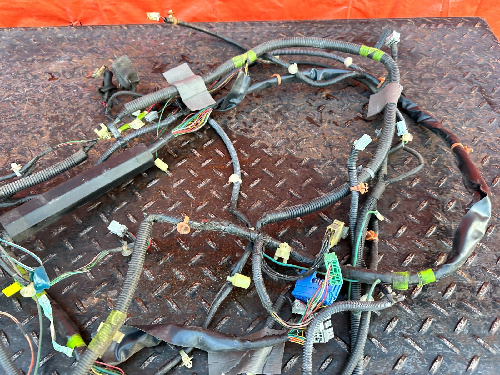 1994 94 HONDA DEL SOL   INTERIOR FLOOR WIRING HARNESS WIRE LOOM OEM FACTORY #2729