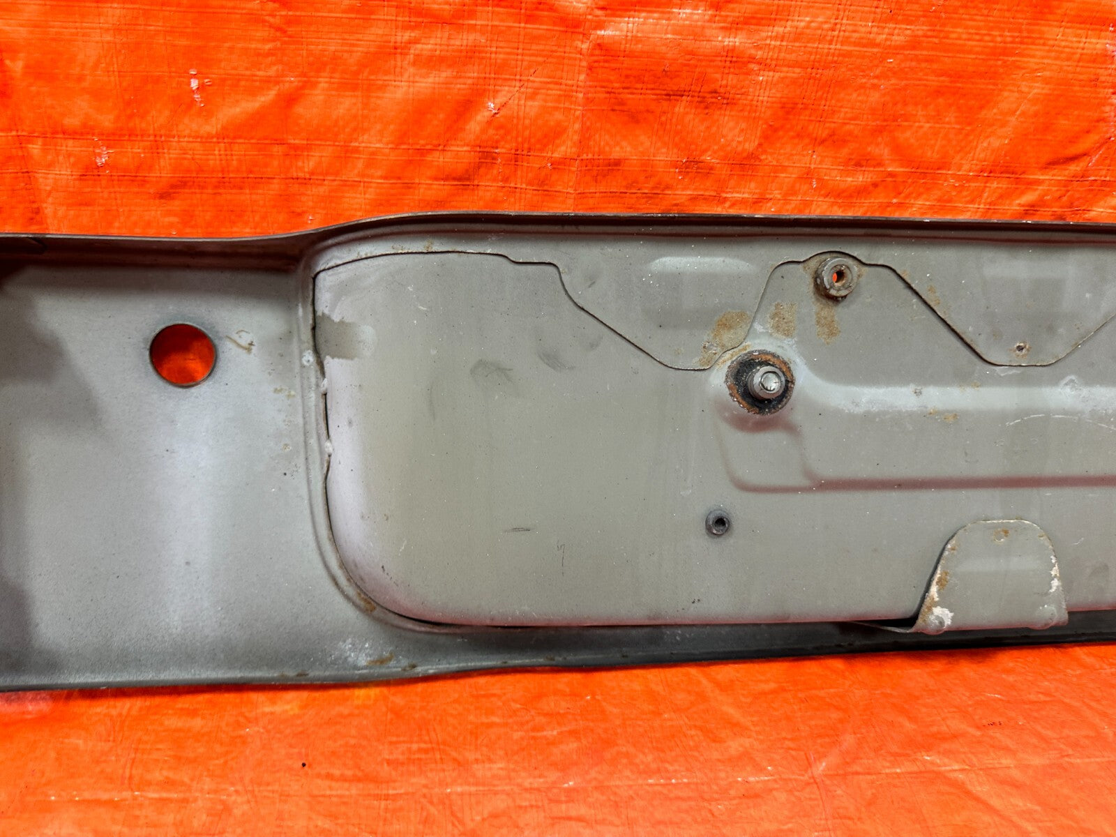 HONDA DEL SOL REAR TRUNK TAIL LIGHT TRIM SKIRT FINISH PANEL LICENSE PLATE #2949