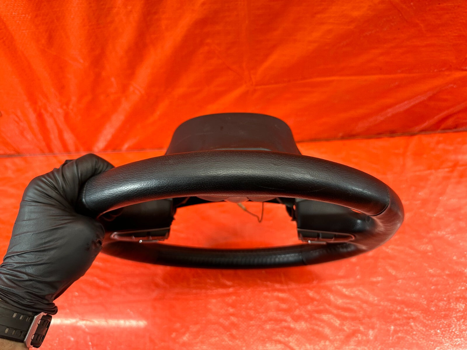 2017 17 INFINITI Q50 RED SPORT 400 RWD   STEERING WHEEL   NON HEATED   OEM #18510