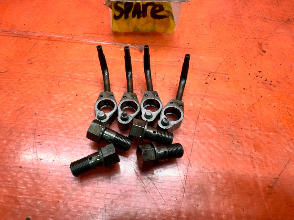 00 03 HONDA S2000 AP1 2.0L F20C ENGINE BLOCK PISTON OIL SQUIRTERS JETS OEM #3378