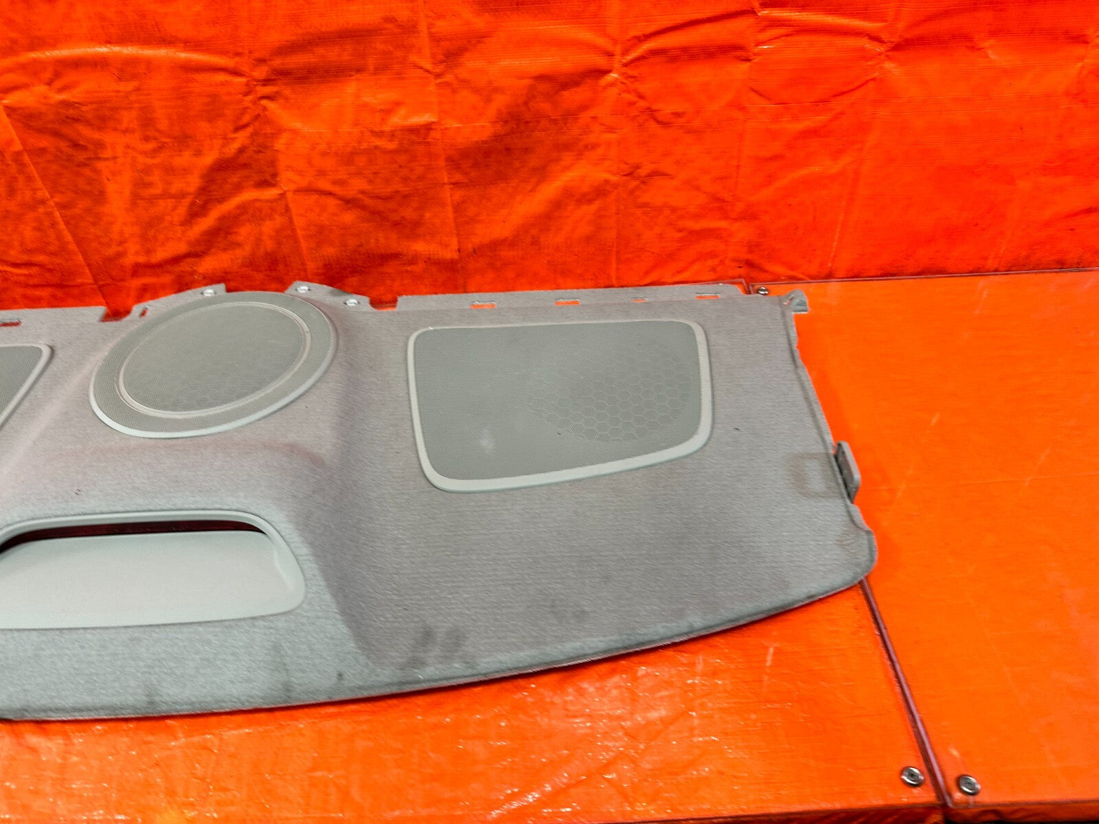 09 14 ACURA TSX   REAR SPEAKER COVER TRAY LINER TRIM   OEM #2792