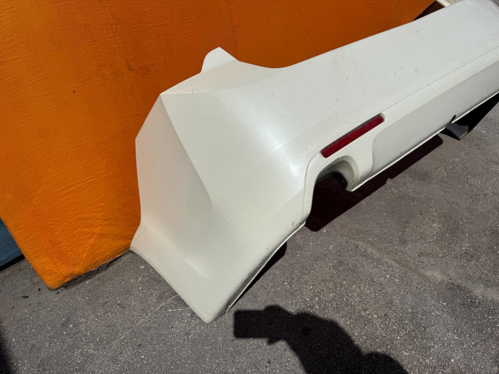 09 14 ACURA TSX   REAR BUMPER COVER WITH REFLECTORS   OEM FACTORY OE8