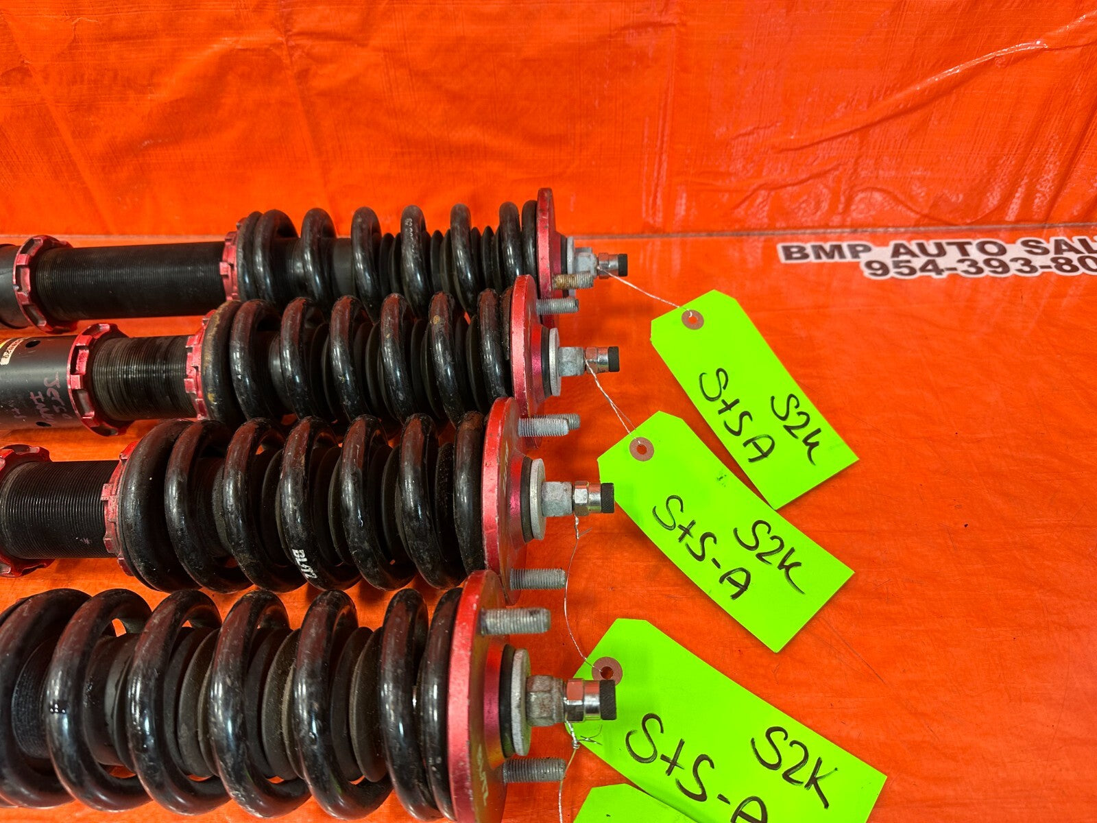 00 09 HONDA S2000   BLITZ DAMPER ZZ R   32 STAGE ADJUSTABLE COILOVERS   #S2K2