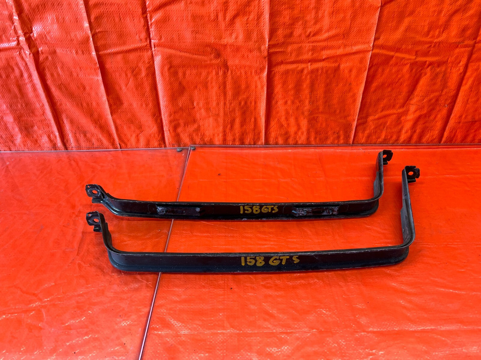 09 10 ACURA TSX   GAS GASOLINE FUEL TANK MOUNTING STRAPS BAND SET   OEM #1580