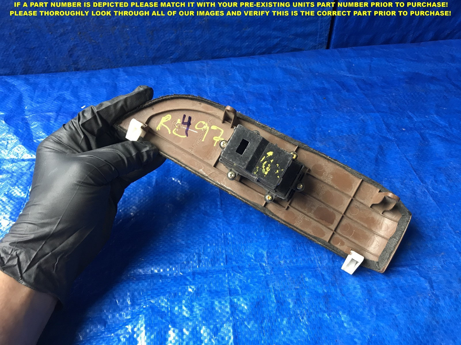 OEM 1996 1997 ACURA RL PASSENGER RIGHT REAR WINDOW SWITCH    3