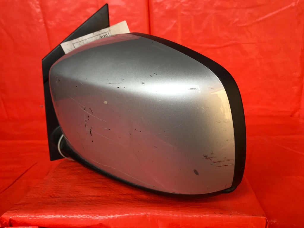 OEM 2012 12 DODGE CARAVAN DRIVER LEFT SIDE VIEW MIRROR   HEATED   SILVER  5 WIRE3