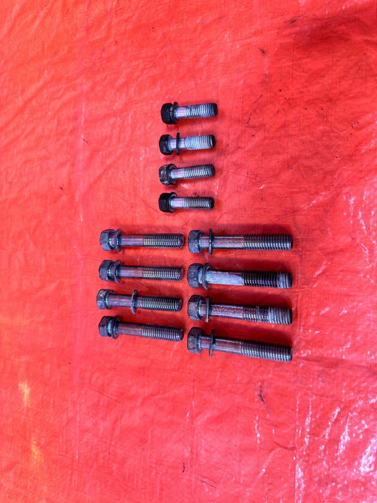 14 15 INFINITI Q50 3.7L   TRANSMISSION BELL HOUSING BOLTS HARDWARE   OEM 3131