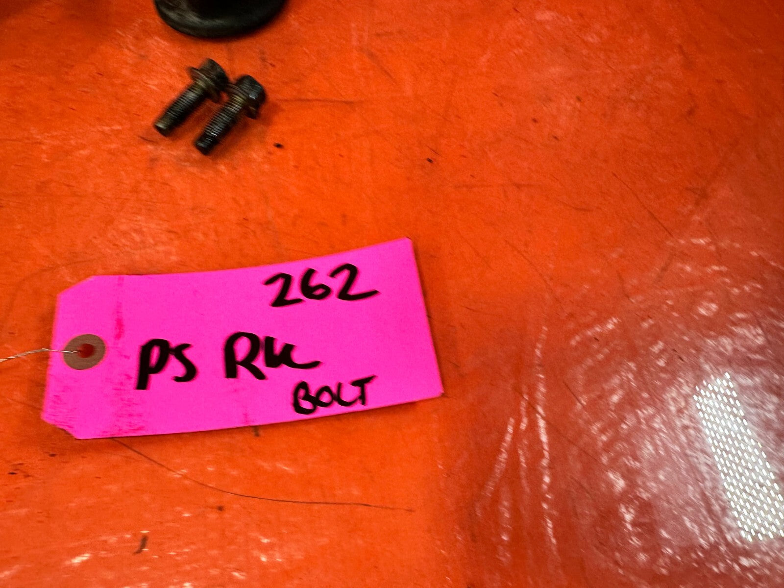 03 09 NISSAN 350Z   POWER STEERING RACK BRACKET AND BOLTS HARDWARE   OEM #26210