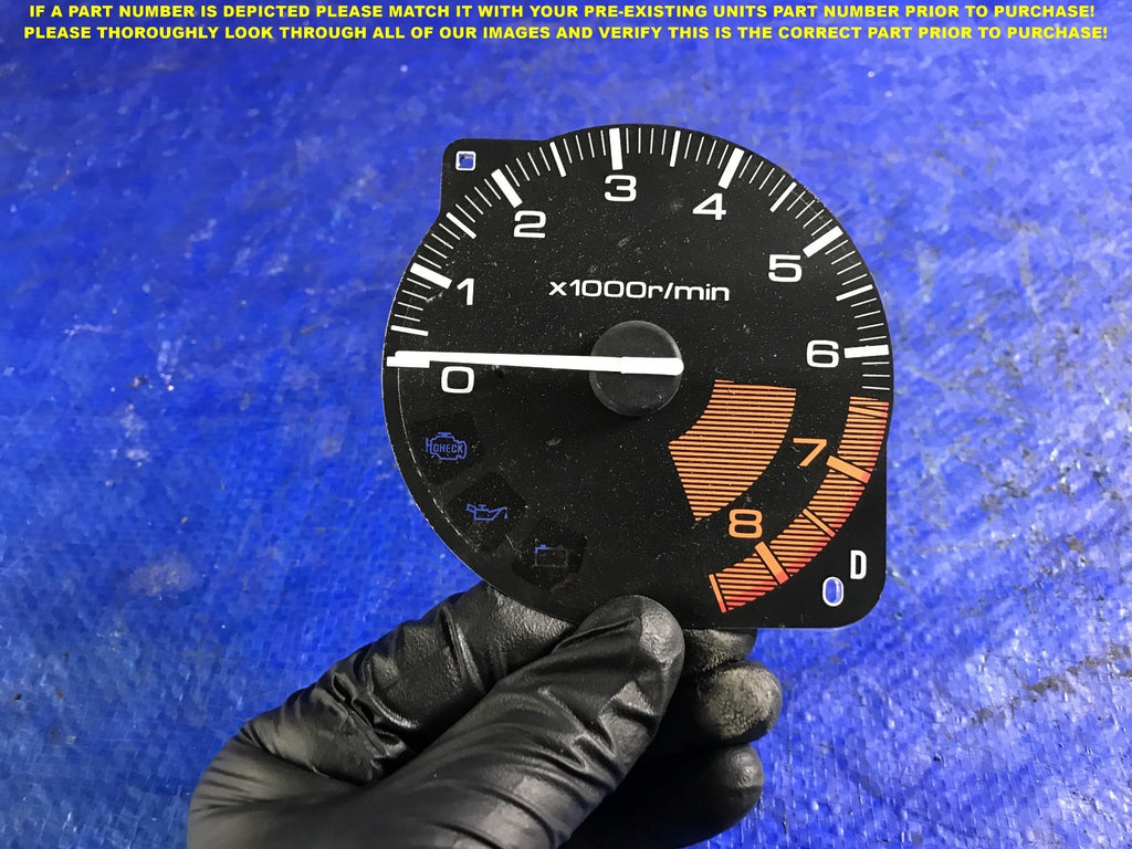 OEM 1993 1994 1995 1996 1997 HONDA DEL SOL TACHOMETER TACH 0